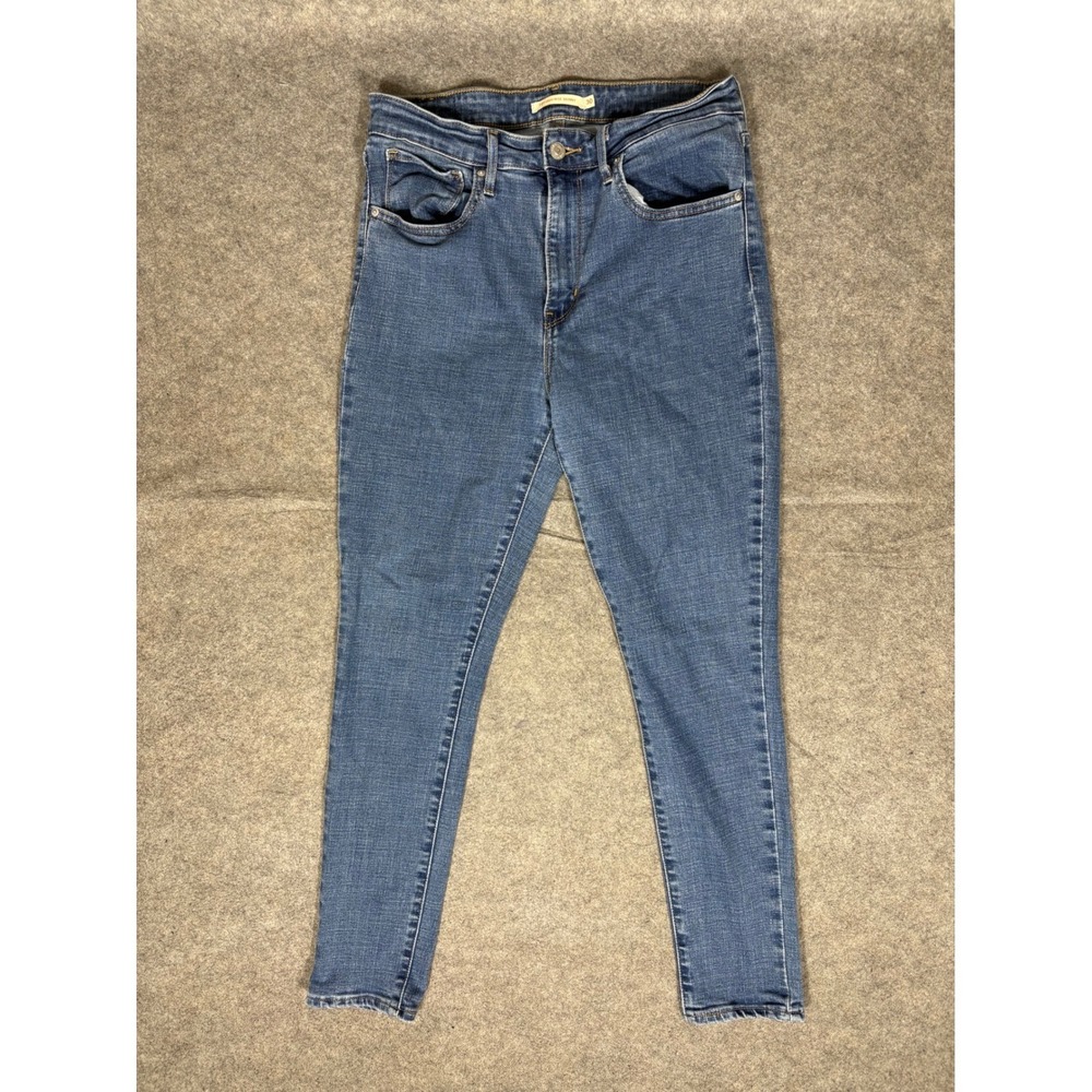 Levis 721 High Rise Skinny Jeans Womens 30 Blue Medium Wash Denim 18882-0366